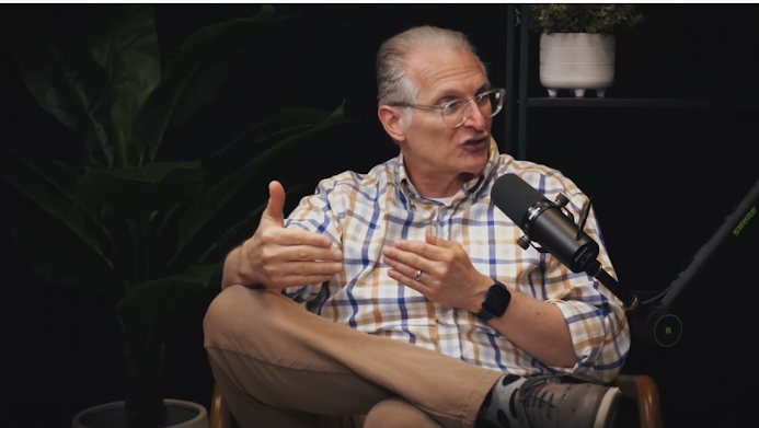 Ken Doble on a podcast