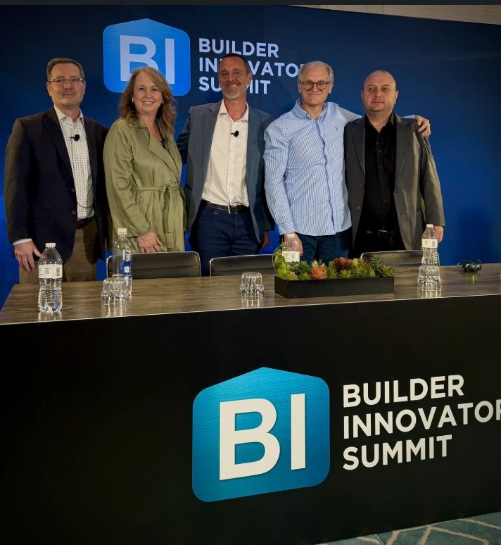 Ken Doble on a panel at the Builder Innovator Summit